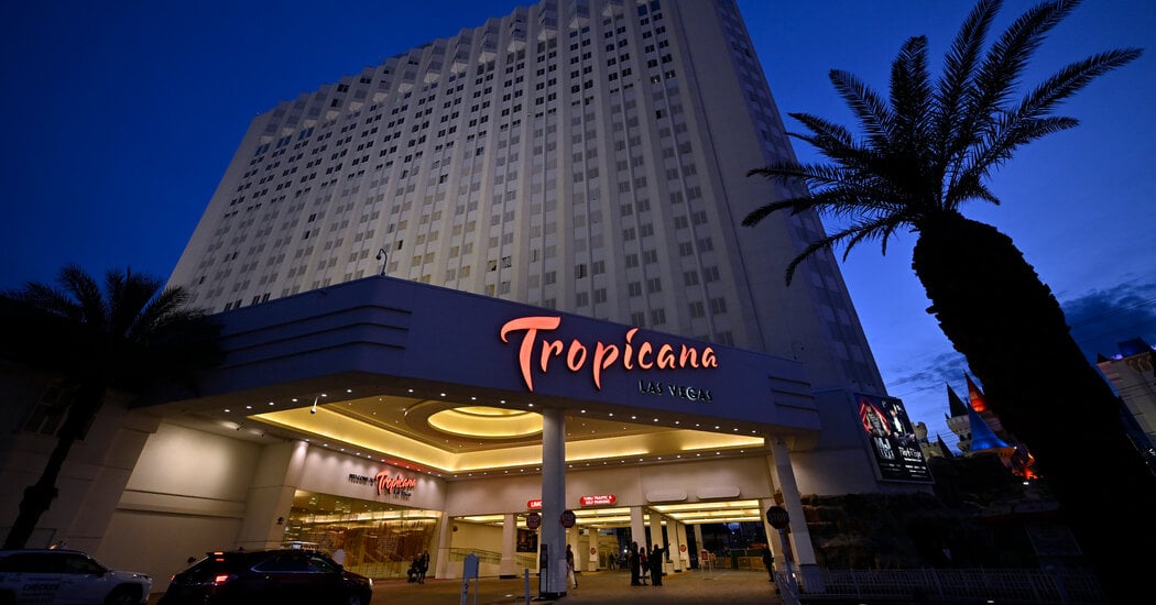 Featured image for "Tropicana Las Vegas Bids Farewell to Make Room for Baseball Stadium"