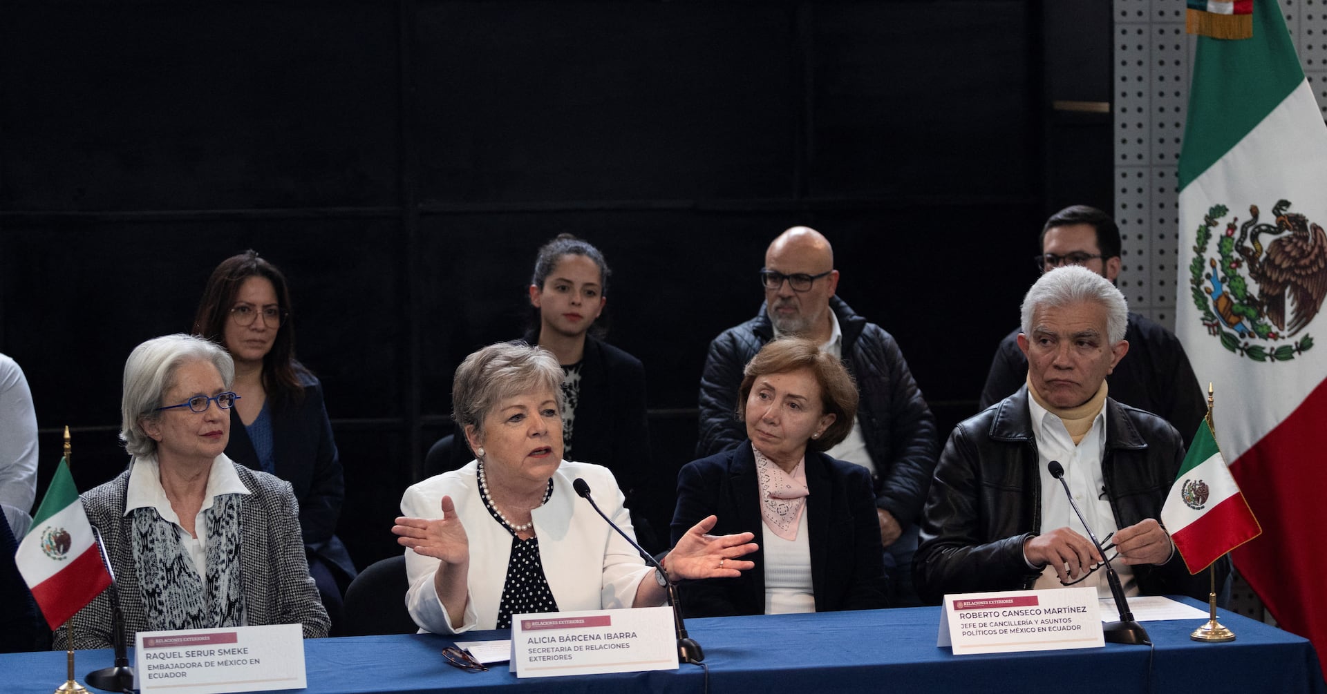 Featured image for "Mexico Welcomes Home Embassy Staff After Ecuador Raid"