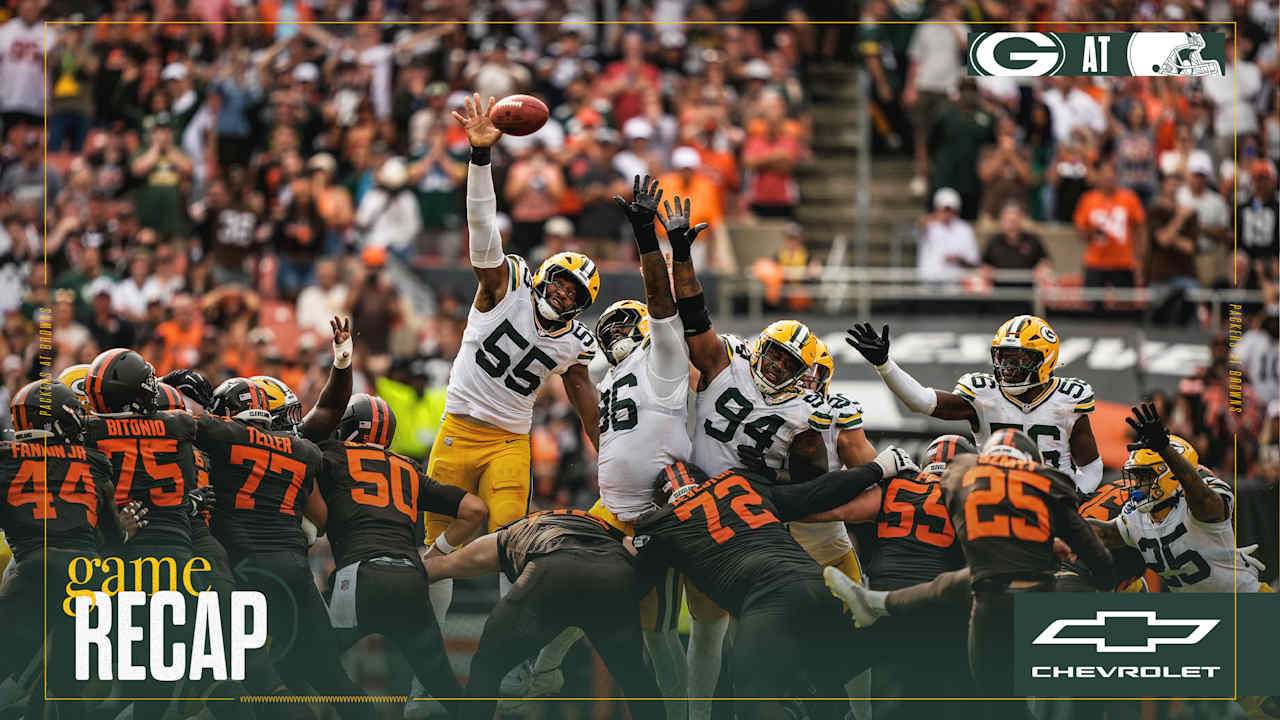 Packers' Late Mistakes Cost Them in Narrow Loss to Browns