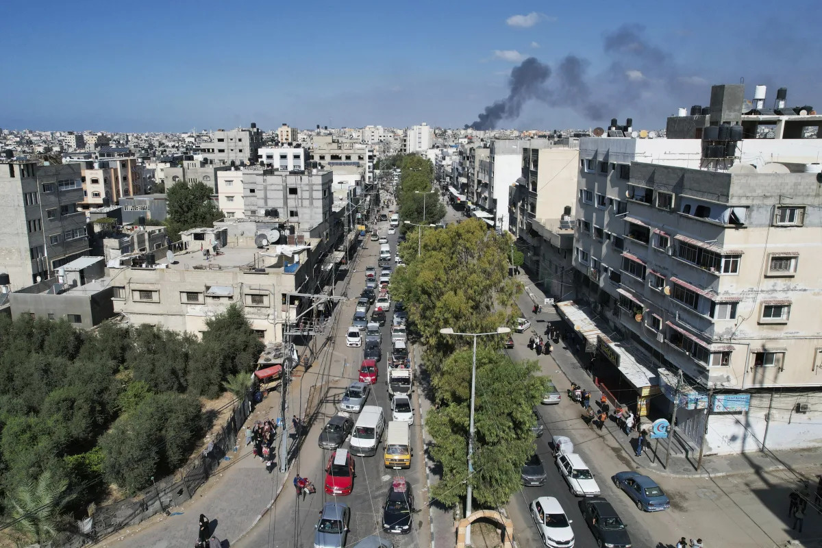 Mass Exodus: Palestinians Forced to Flee Northern Gaza as Israel Prepares for Ground Assault