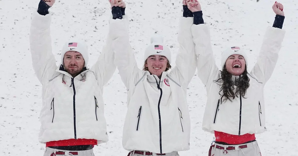 USA sets Winter Games gold record with 11th title at Milan-Cortina