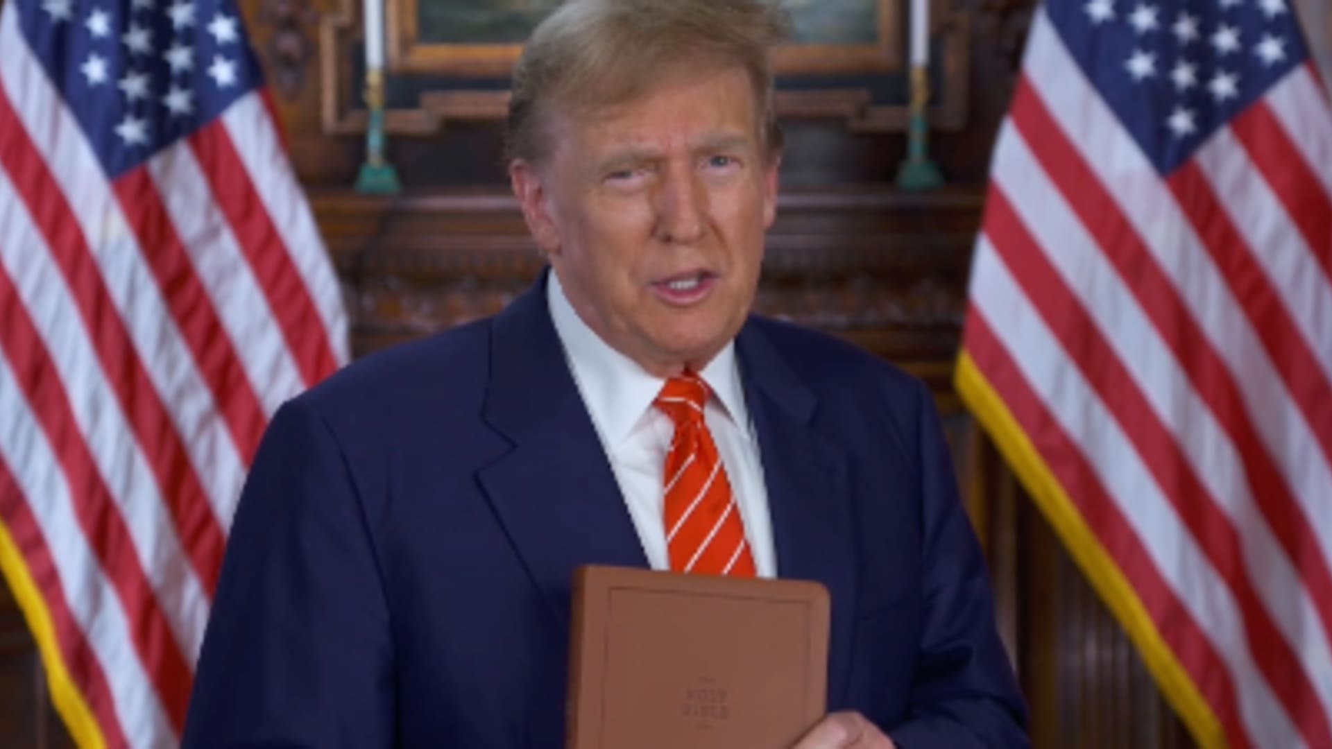 Featured image for "Trump's Unprecedented Campaign Trail: Bibles, Sneakers, and Panic"