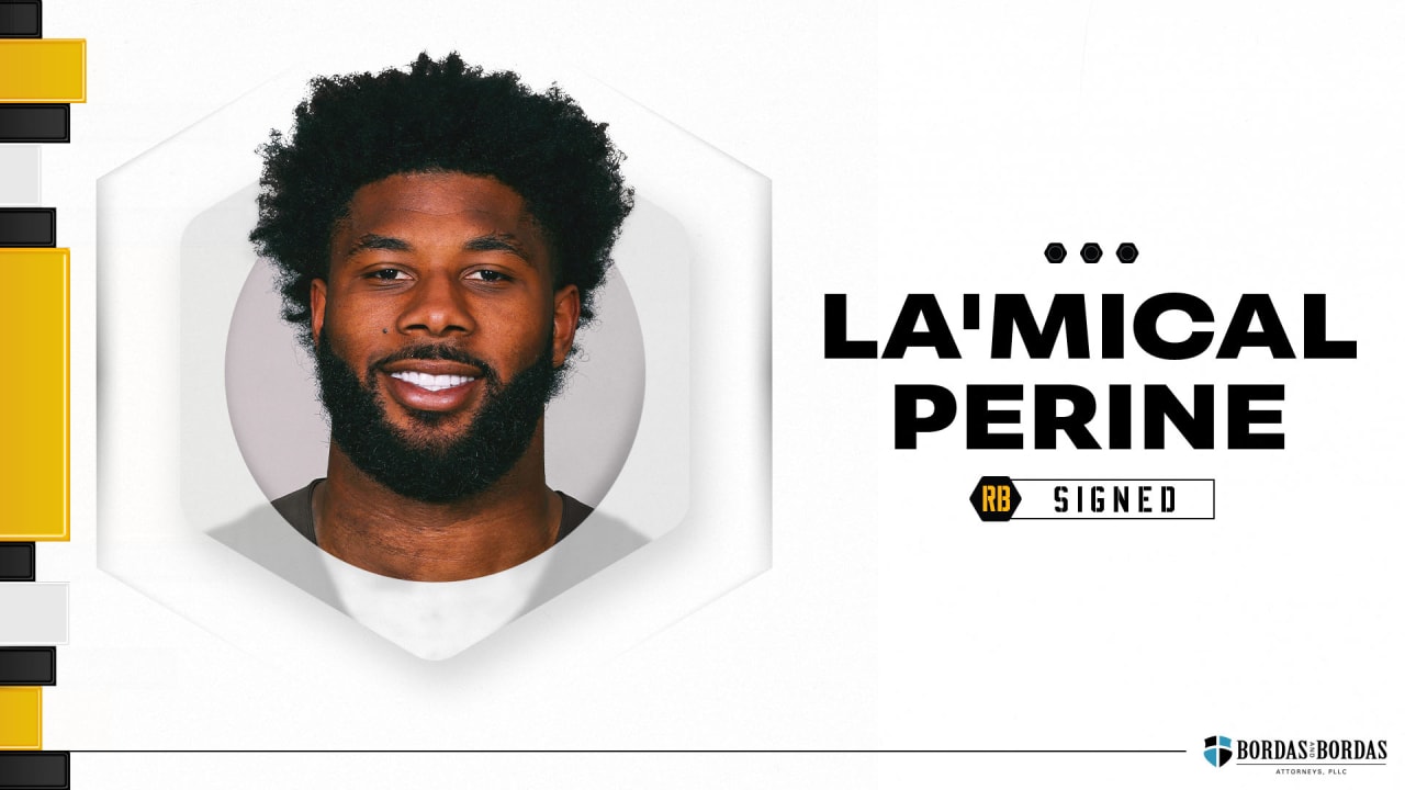 Steelers Sign RB La'Mical Perine to One-Year Deal
