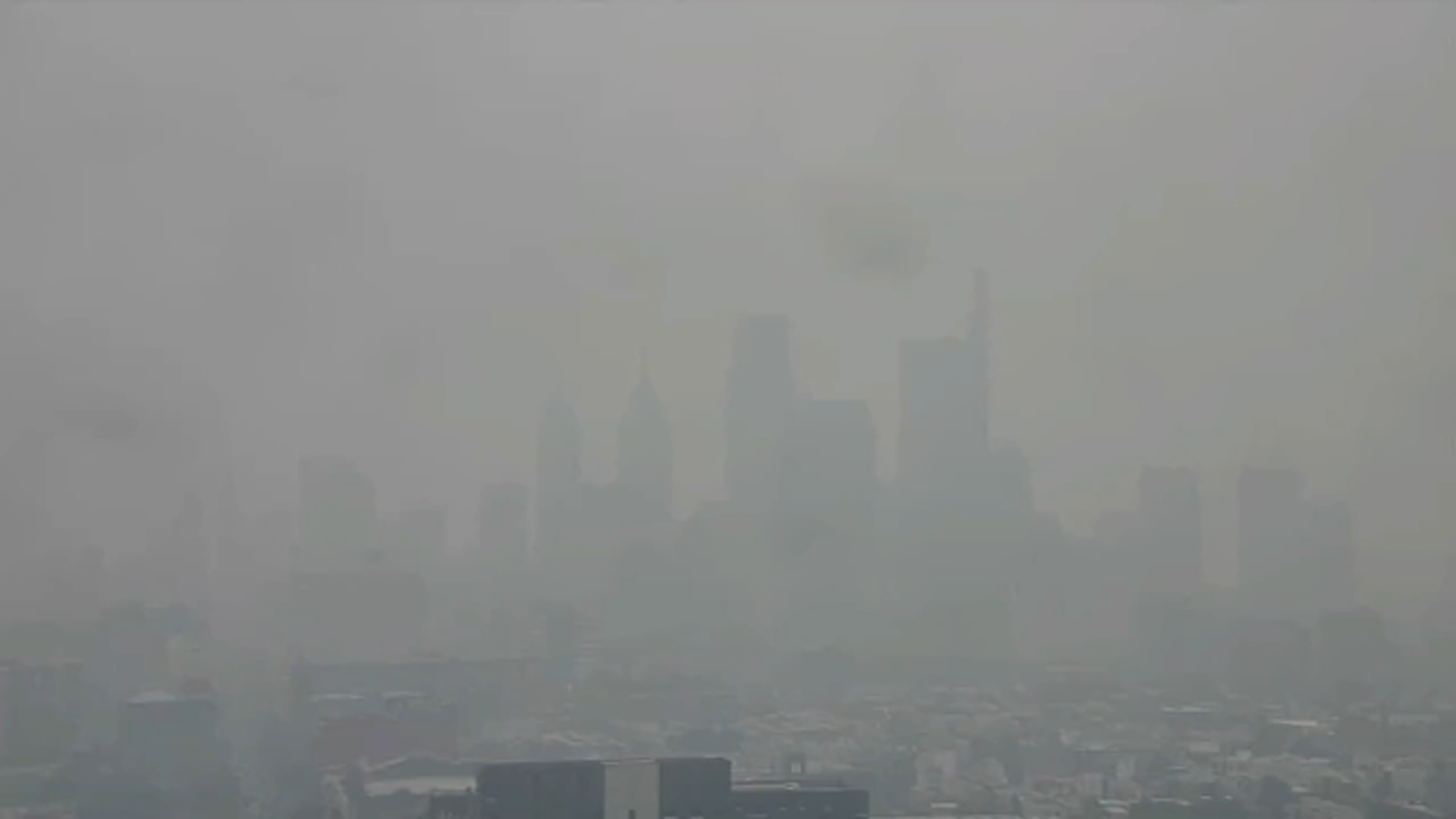 East Coast Air Quality Worsens Due to Canada Wildfires