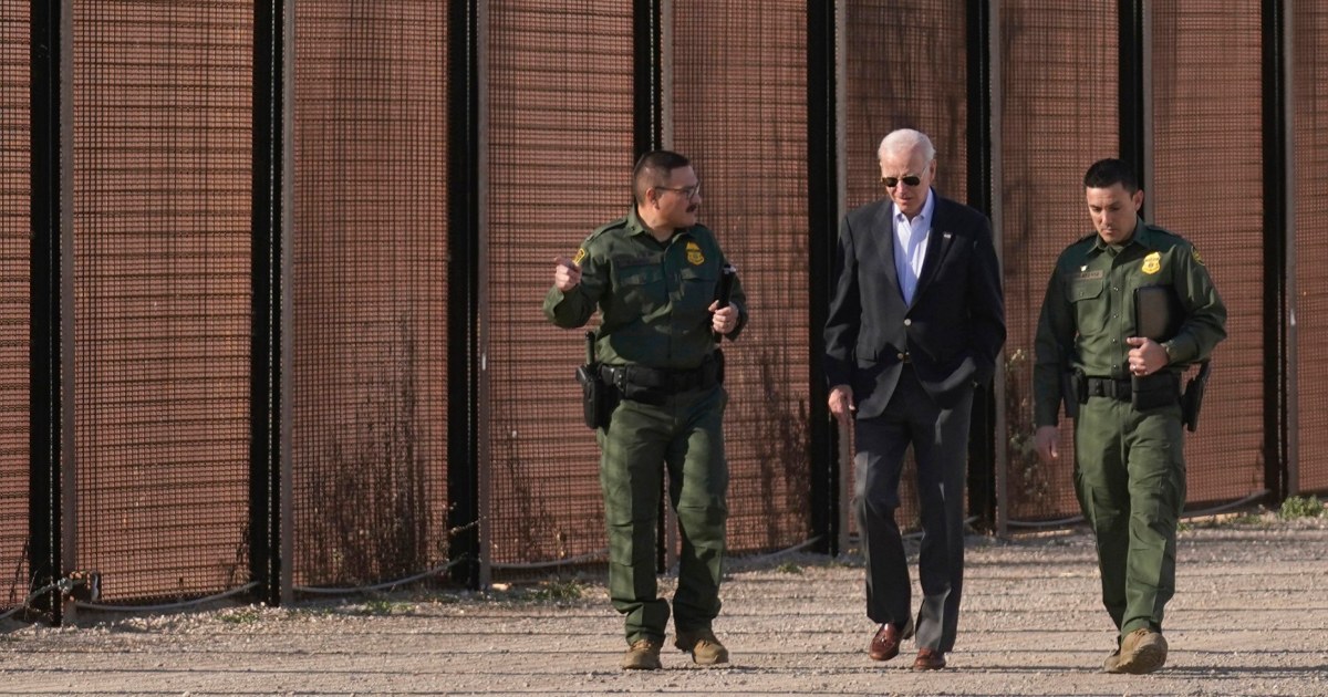 "Biden and Speaker Johnson Discuss Border Security Amid Shutdown Threats"