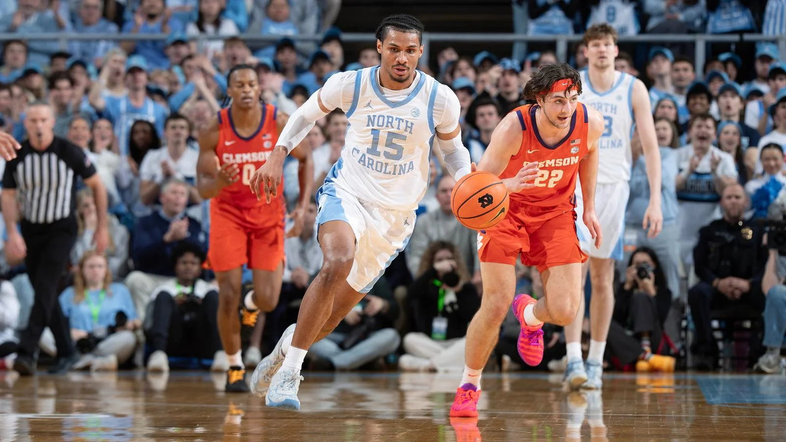 Bogavac shines as UNC claws past Clemson on Senior Night, 67-63
