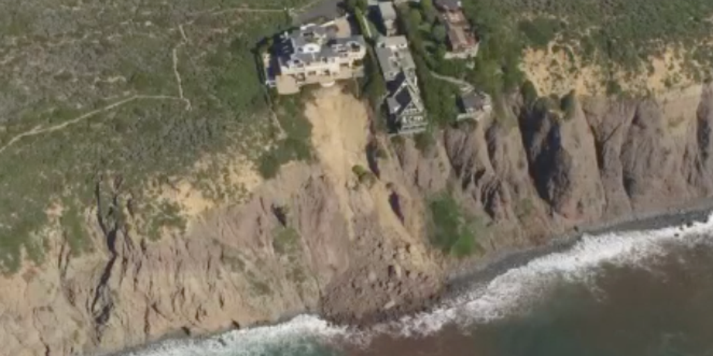 Featured image for California Coastline Mansions Teeter on Edge After Landslide