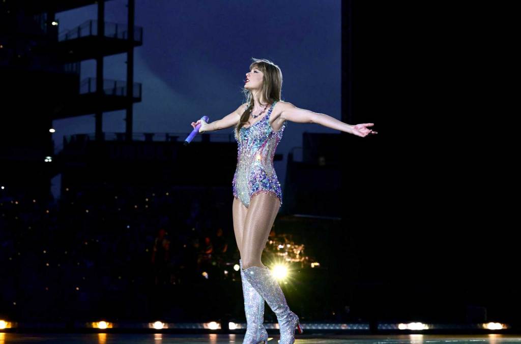 Taylor Swift's Rainy Performances Delight Fans at Gillette Stadium.