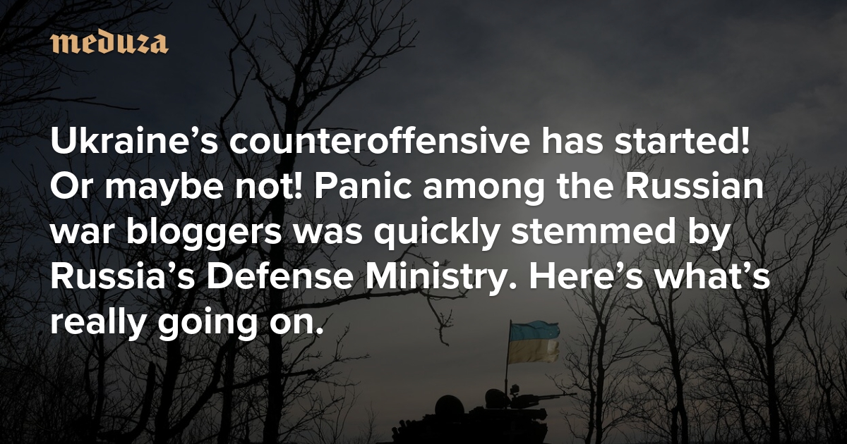 The Uncertainty of Ukraine's Counteroffensive.