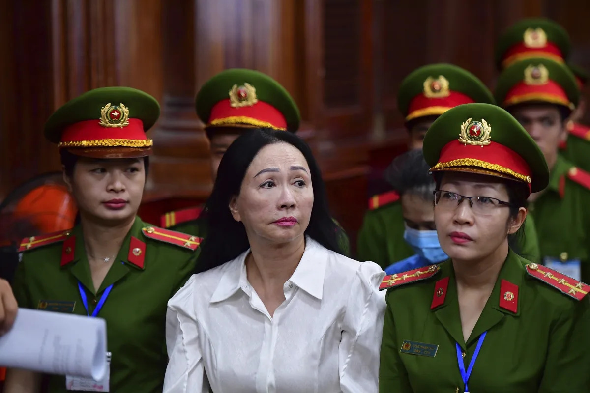 "Vietnamese Billionaire Truong My Lan Sentenced to Death in Record $44 Billion Fraud Case"