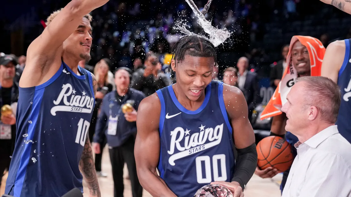 Featured image for "Bennedict Mathurin Dominates NBA Rising Stars, Secures MVP Title"