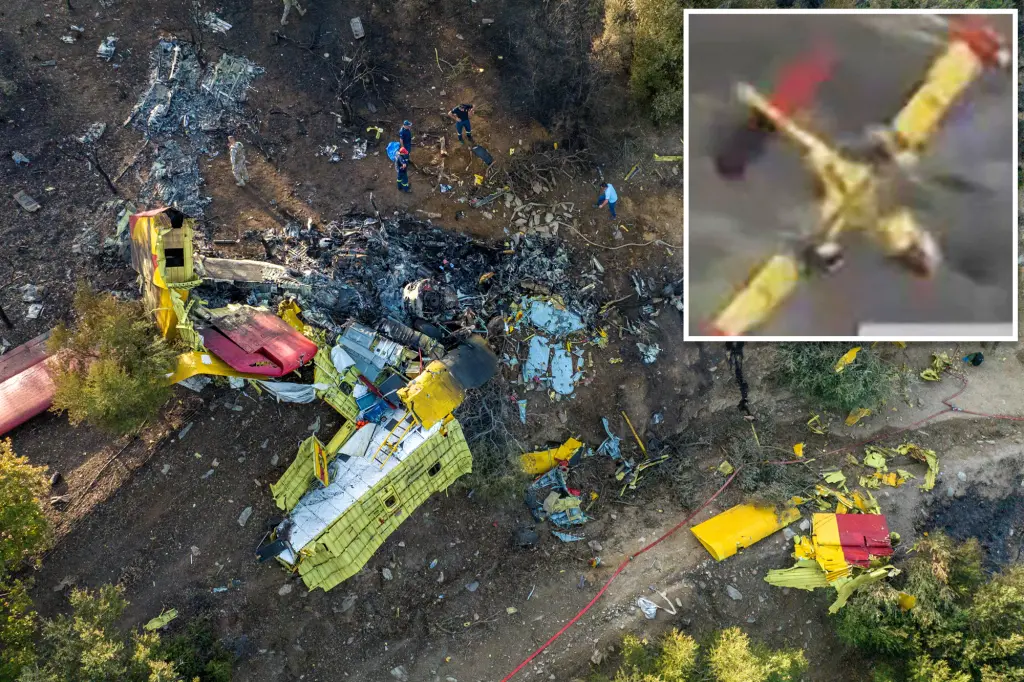Tragic Plane Crash Claims Lives of Firefighting Pilots in Greece