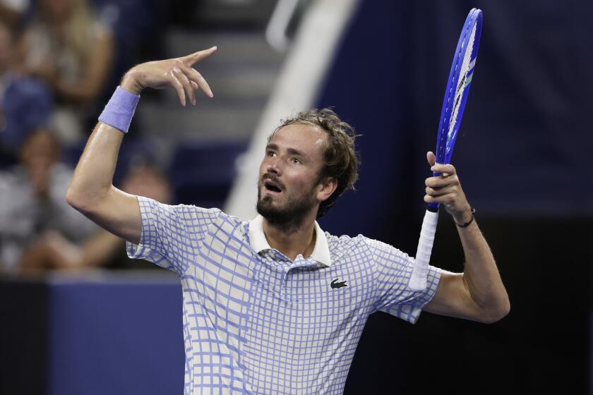 Featured image for Medvedev Fined $42,500 for US Open Outburst and Racket Abuse