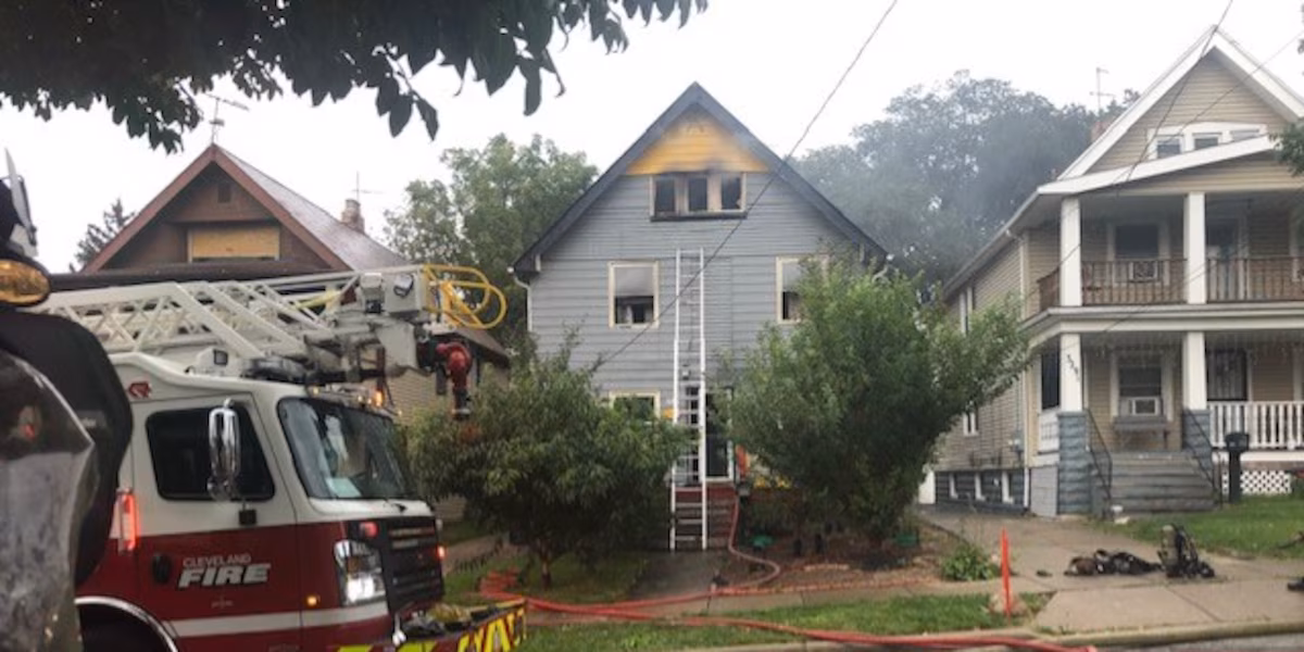 Tragic House Fire Claims Life of Man and Three Dogs in Cleveland