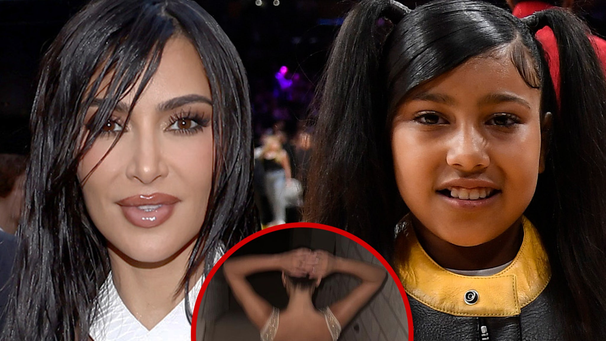 "Kim Kardashian's Stylish Moments Captured by Daughter North West"