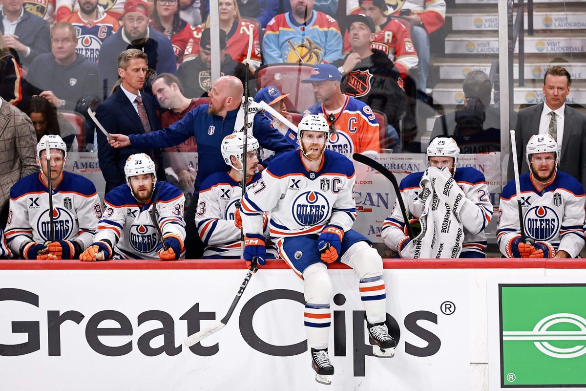 Featured image for Oilers and Panthers Clash in Intense Stanley Cup Final Brawl