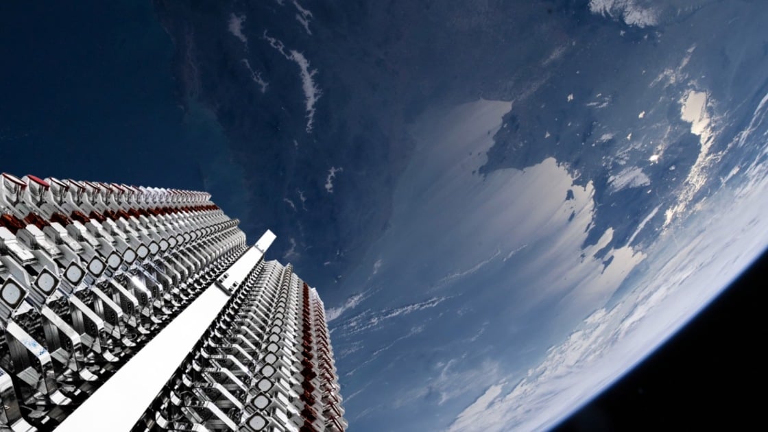 Second-Gen Starlink Constellation Begins Data Transmission by SpaceX