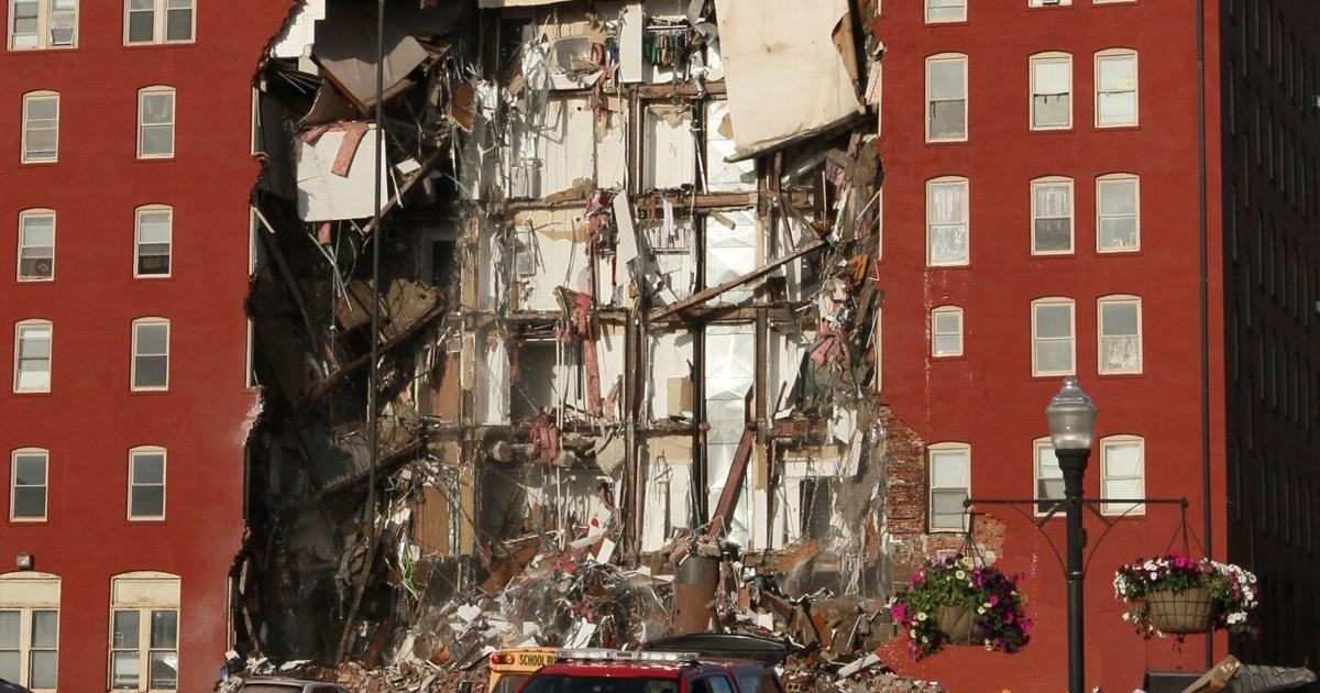 Davenport apartment collapse sparks community outcry and rescue efforts.