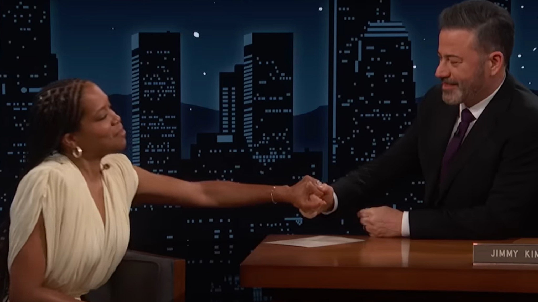 Featured image for "Regina King and Jimmy Kimmel's Emotional Interview After Her Son's Tragic Death"