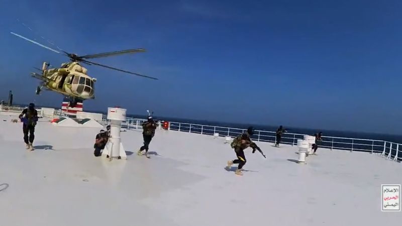 Houthi Rebels' Red Sea Ship Hijacking Raises Global Concerns