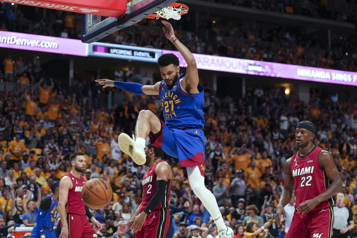 Jamal Murray's impact leads Nuggets to Game 1 victory over Heat in NBA Finals.