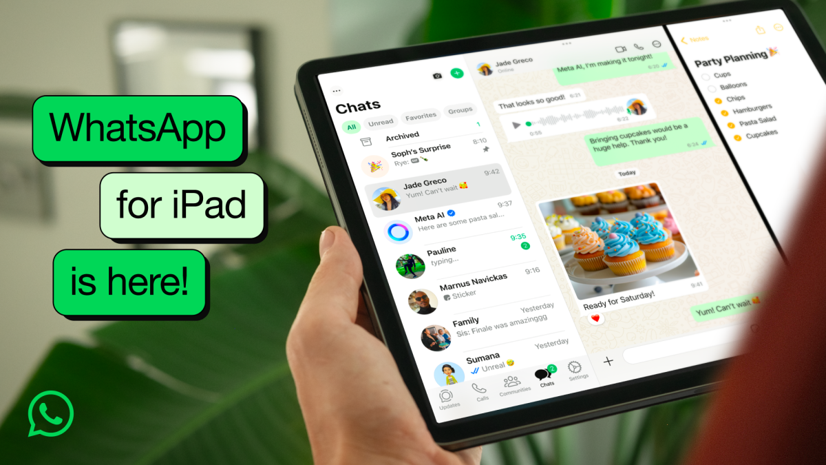 Featured image for WhatsApp Launches Official iPad App After 15 Years of Anticipation