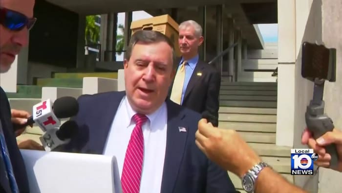 Miami taxpayers face $63M bill for commissioner's actions.