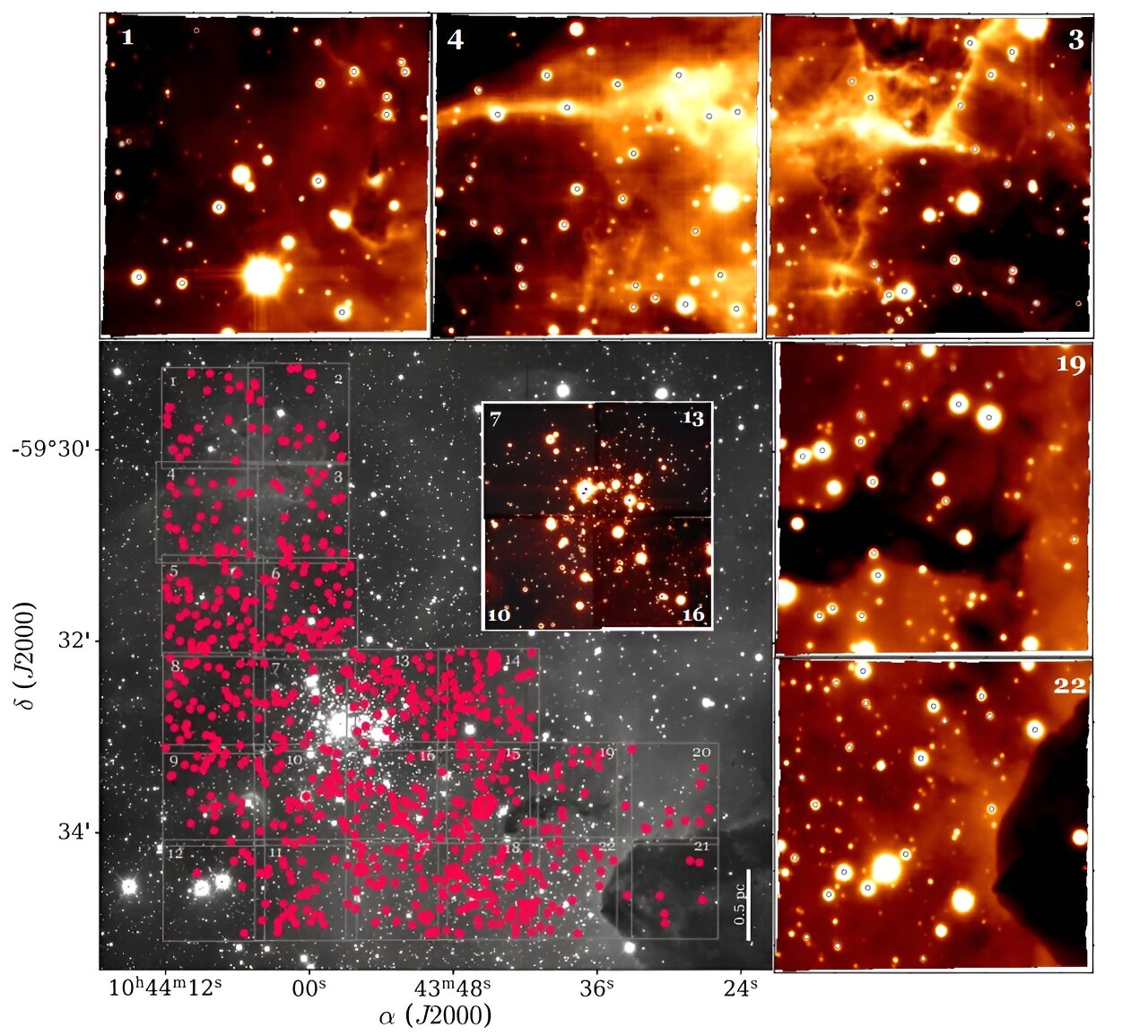 Featured image for Unveiling Trumpler 14's Young Low-Mass Star Population