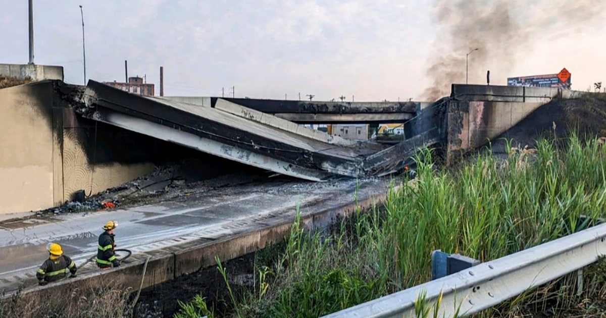 Featured image for I-95 Closure in Philadelphia Expected to Last for Months After Fiery Truck Crash
