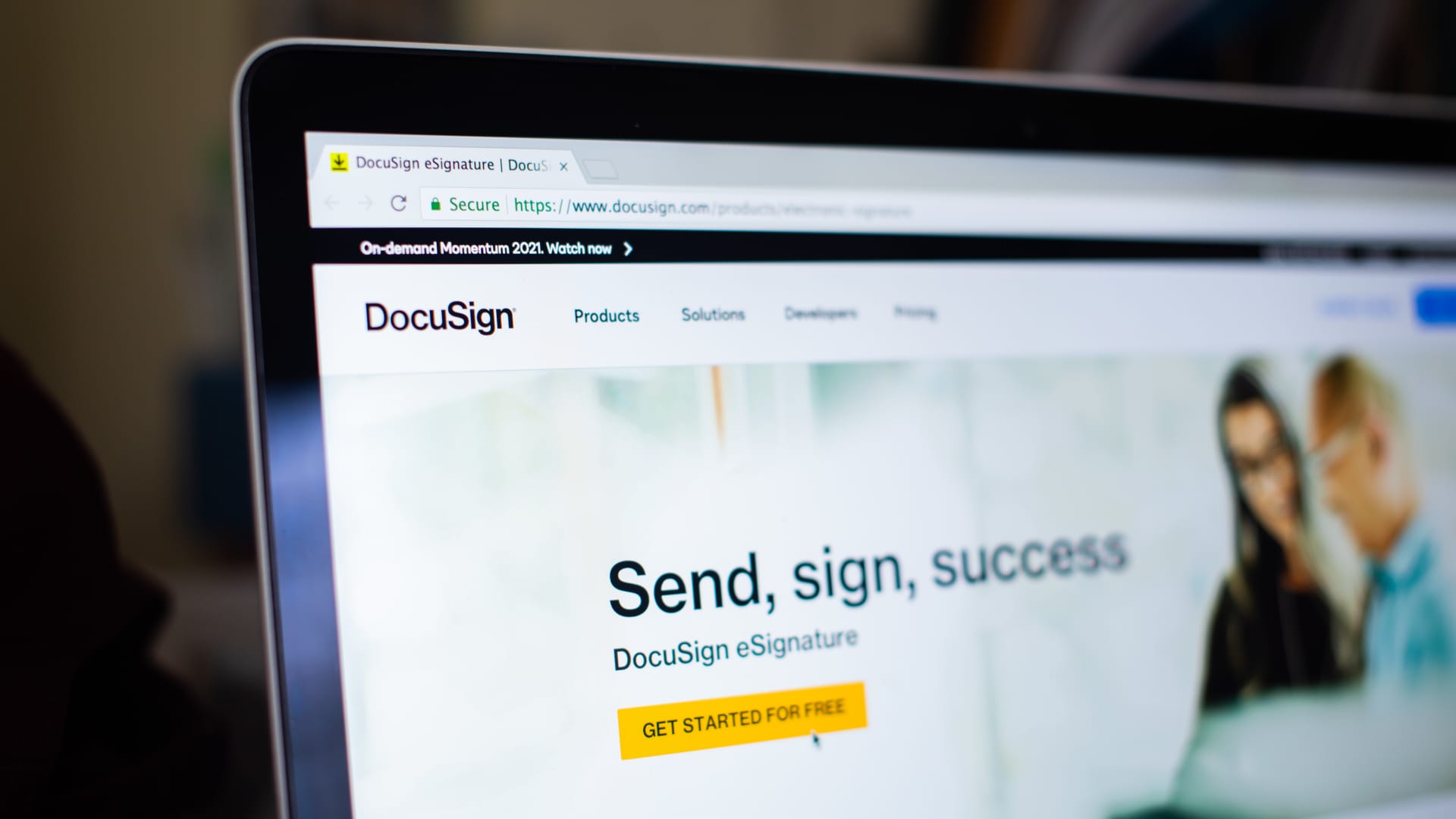 Featured image for Private Equity Firms Compete to Acquire DocuSign, Stock Soars