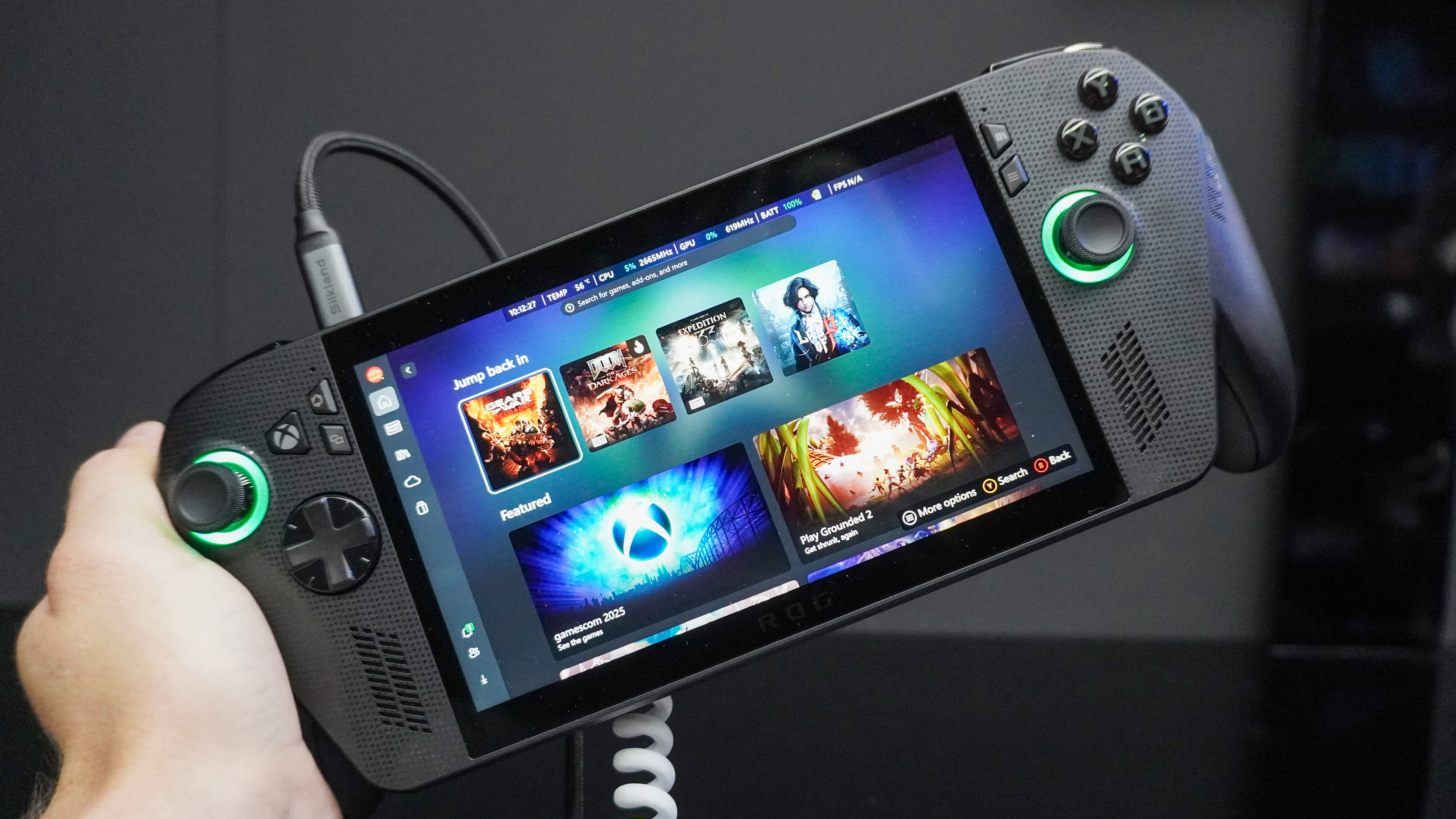 Featured image for Microsoft's ROG Xbox Ally X Gains Attention with Key Features and Benchmark Performance