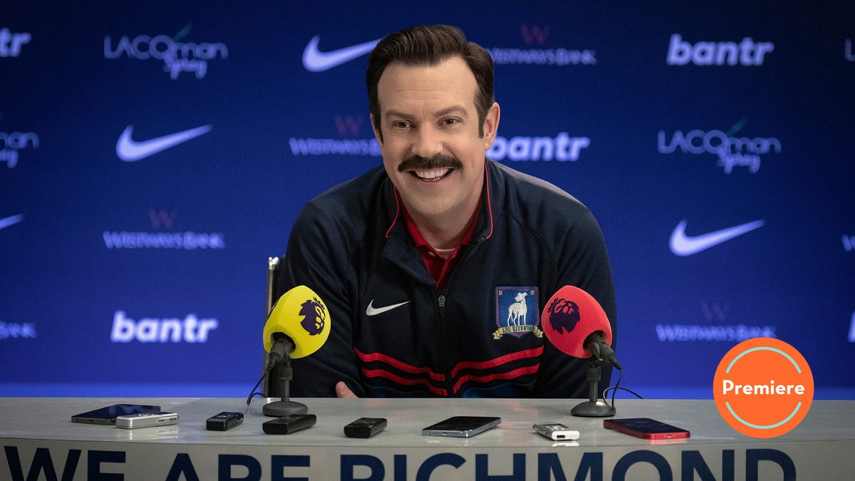 Featured image for Ted Lasso Season 3 Premiere: A Charming Win for Coach and the Gang.