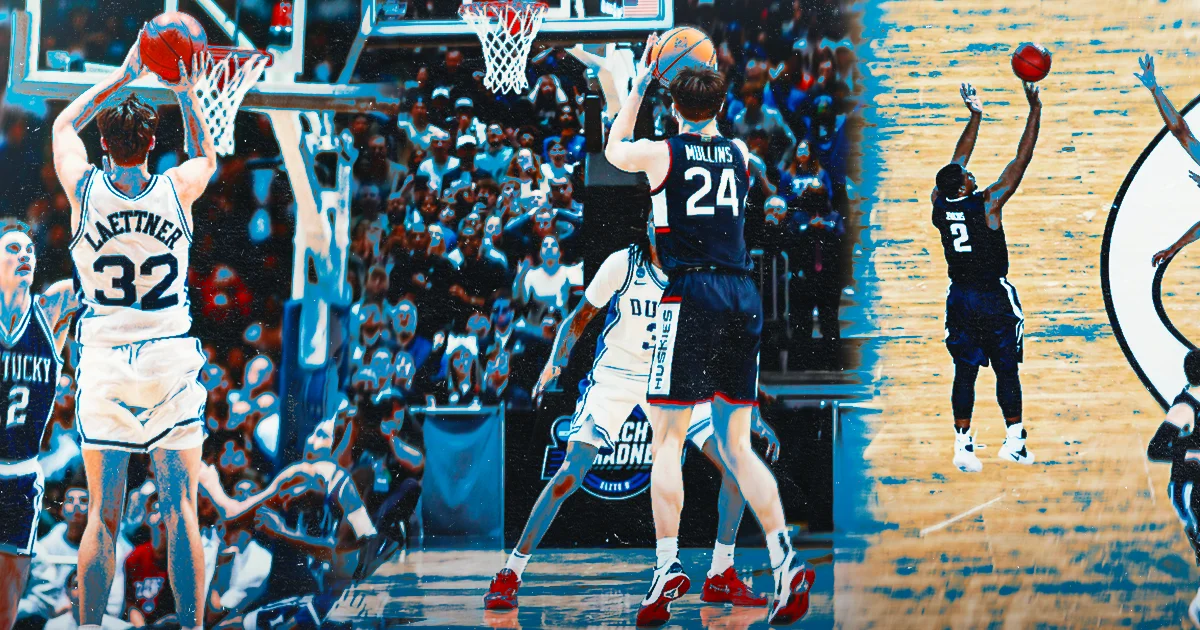 Mullins’ 35-Footer Lifts UConn to No. 3 in Updated NCAA Buzzer-Beater Top 10