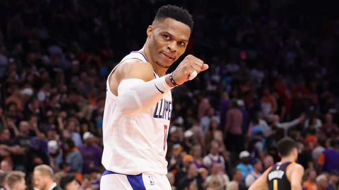 Russell Westbrook Confronts Suns Fan with Explicit Language During Playoff Game