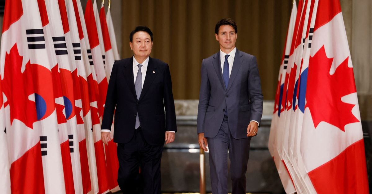 Trudeau's South Korea Visit to Focus on Minerals and Security.
