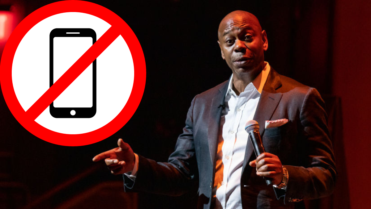 Featured image for "Dave Chappelle Abruptly Exits Stage Over Phone Incident During Florida Show"