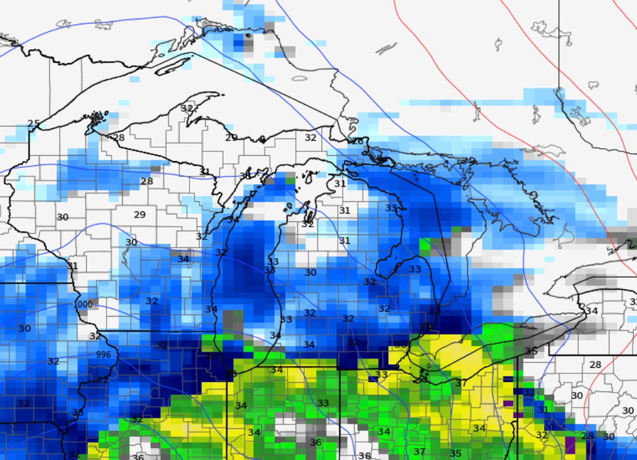 Featured image for "Michigan Braces for Series of Winter Storms Bringing Snow and Rain"
