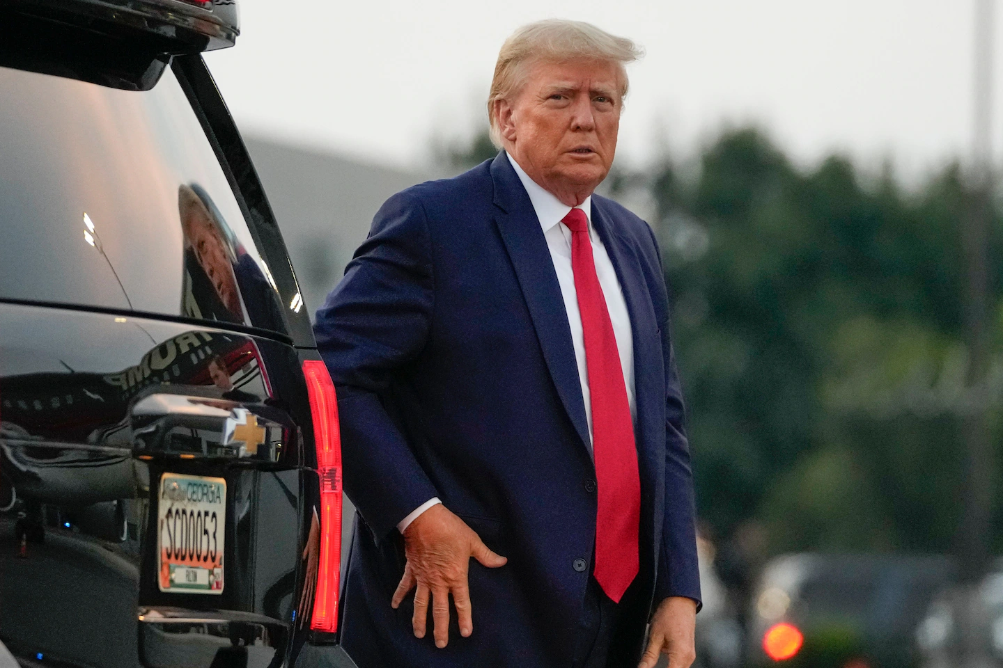 Featured image for "Trump Asserts Innocence in Georgia Election Case"