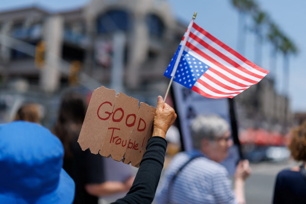 Featured image for Nationwide 'Good Trouble' Protests Against Trump’s Immigration and Health Policies