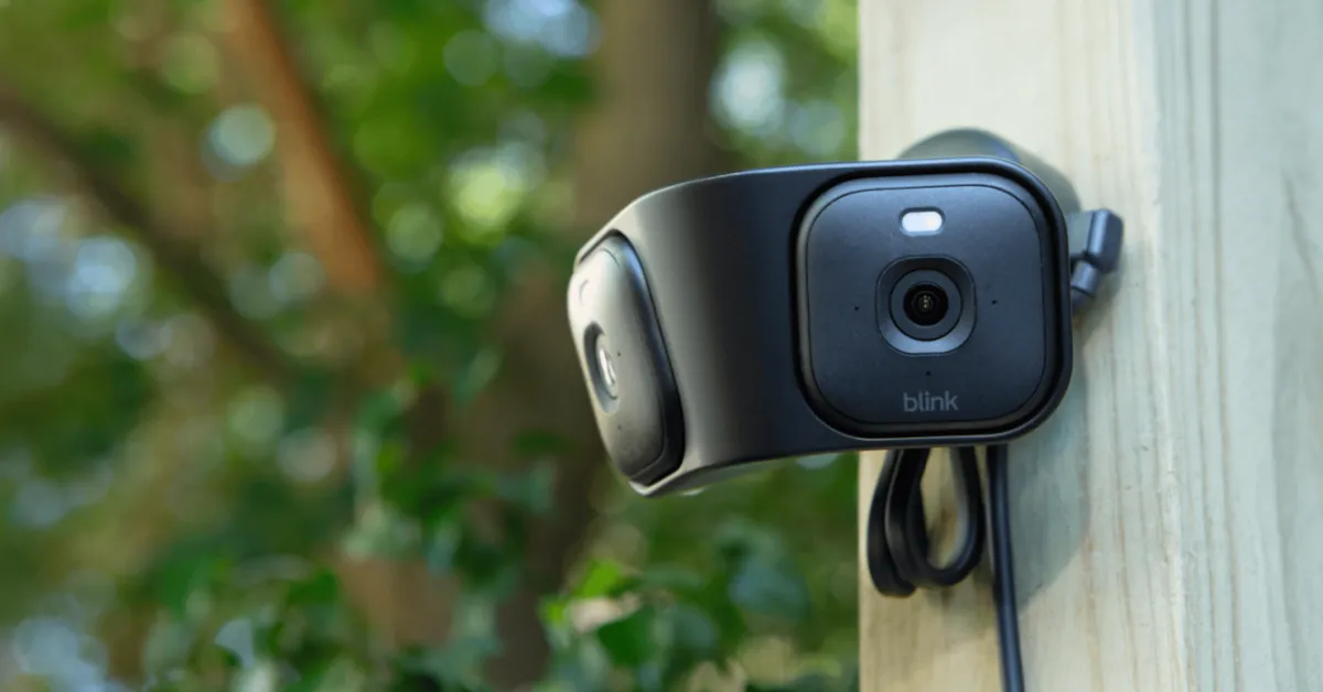 Featured image for Amazon's Blink Arc Merges Two Cameras for a 180-Degree Security View