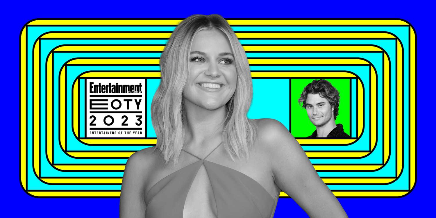Featured image for Chase Stokes Pays Tribute to Kelsea Ballerini as EW's 2023 Entertainer of the Year