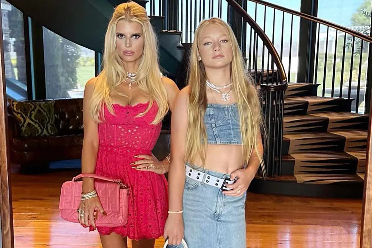 Featured image for "Jessica Simpson's Adorable 'Bring Your Barbie to Work Day' with Mini-Me Daughter Maxwell"