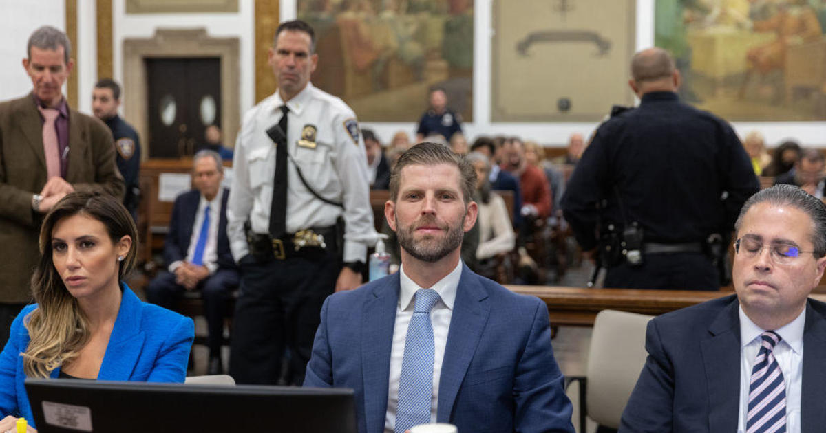 "Eric Trump Testifies in New York Fraud Trial as Donald Trump Jr. Concludes Testimony"