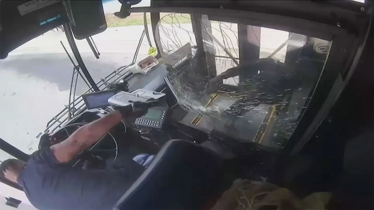 Featured image for Charlotte Bus Driver and Passenger Engage in Dramatic Shootout on Moving Bus