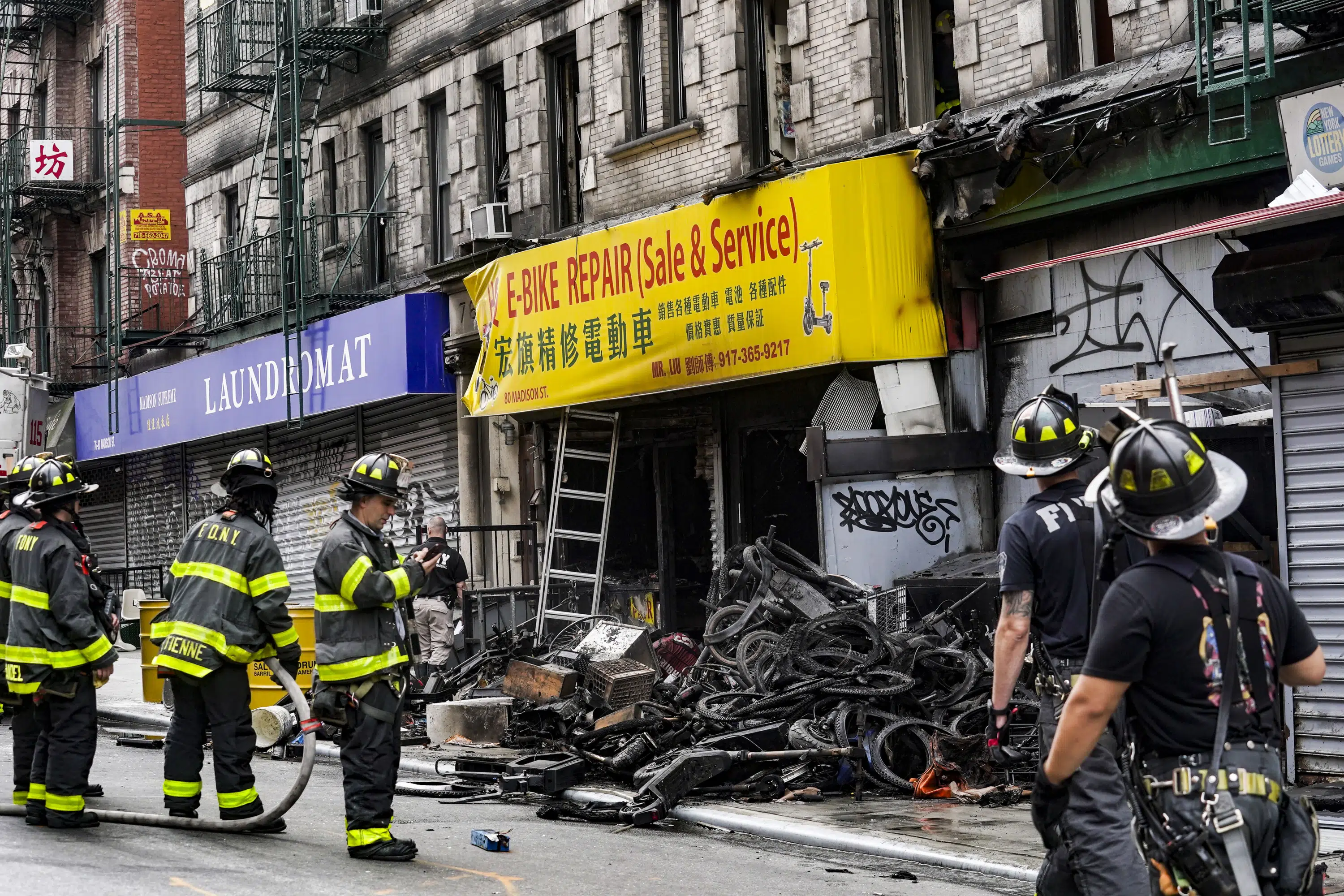 E-bike battery fires claim 4 lives in New York City.
