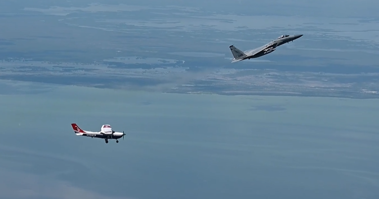 Featured image for Fighter Jets Scrambled as Unauthorized Flights Breach Trump’s Bedminster Airspace