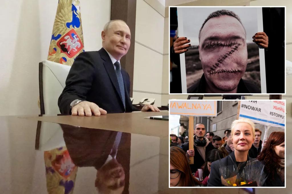 "Protests Erupt as Putin Secures Extended Rule in Controversial Election"