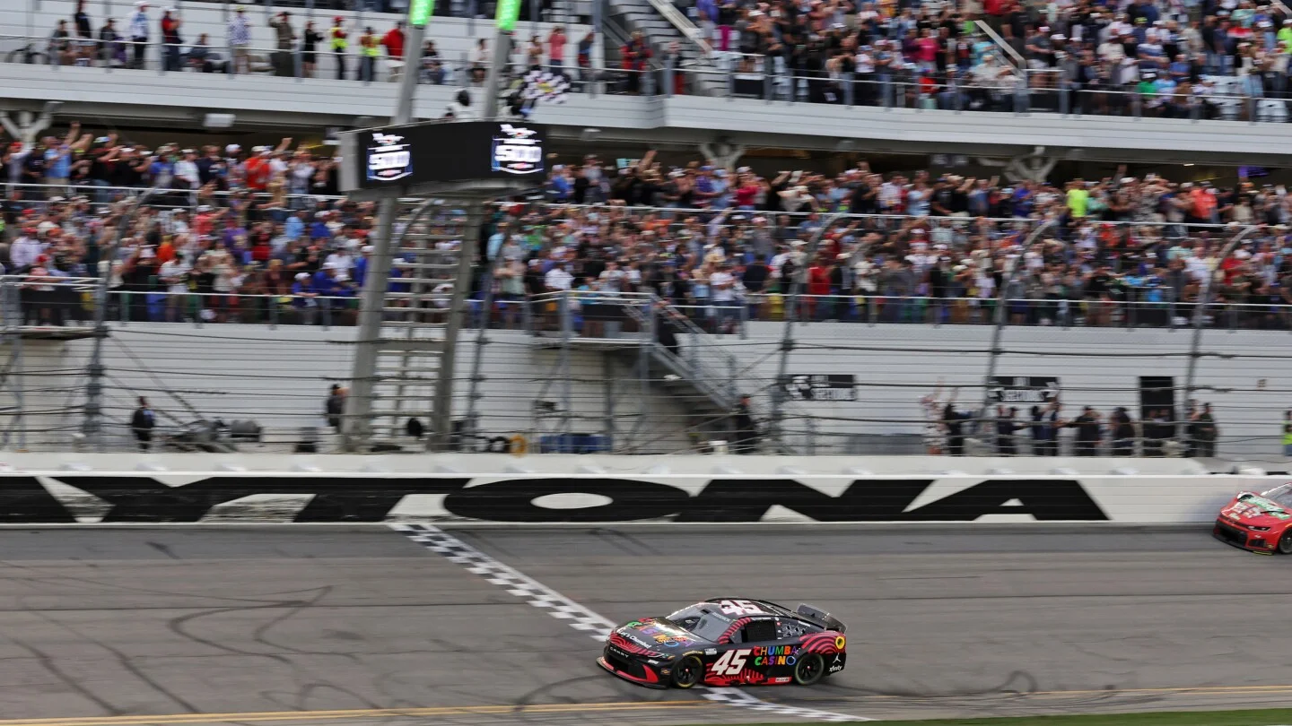 Reddick seals Daytona 500 win for Jordan’s 23XI Racing on final-lap surge