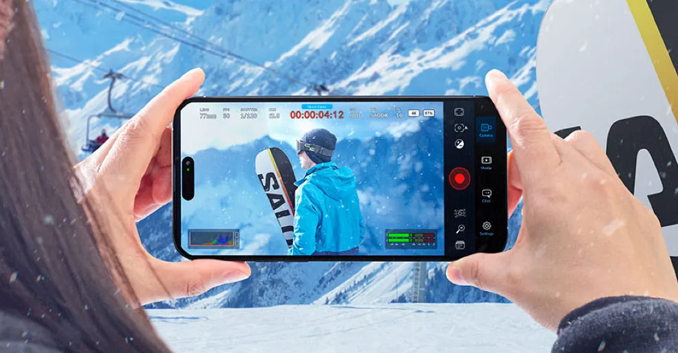 Featured image for Blackmagic Camera App 3.2 Enhances Live Streaming to YouTube, Twitch, and More