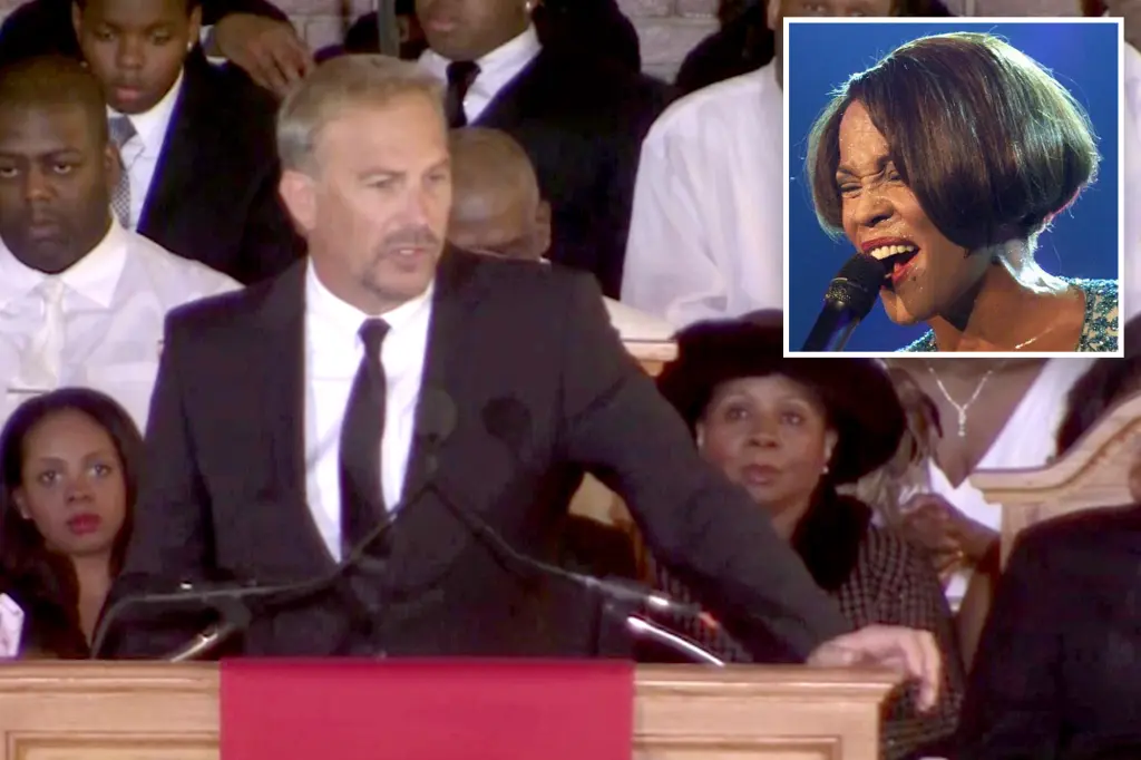 Featured image for Kevin Costner Reflects on Eulogy and Bond with Whitney Houston